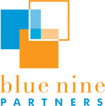 Blue Nine Partners logo - Blue Nine Partners offers marketing communications, corporate communications, crisis management, public relations (PR), transition, transaction, and change management. B9 Helps with transformation, marketing automation, customer journey mapping, and commercialization